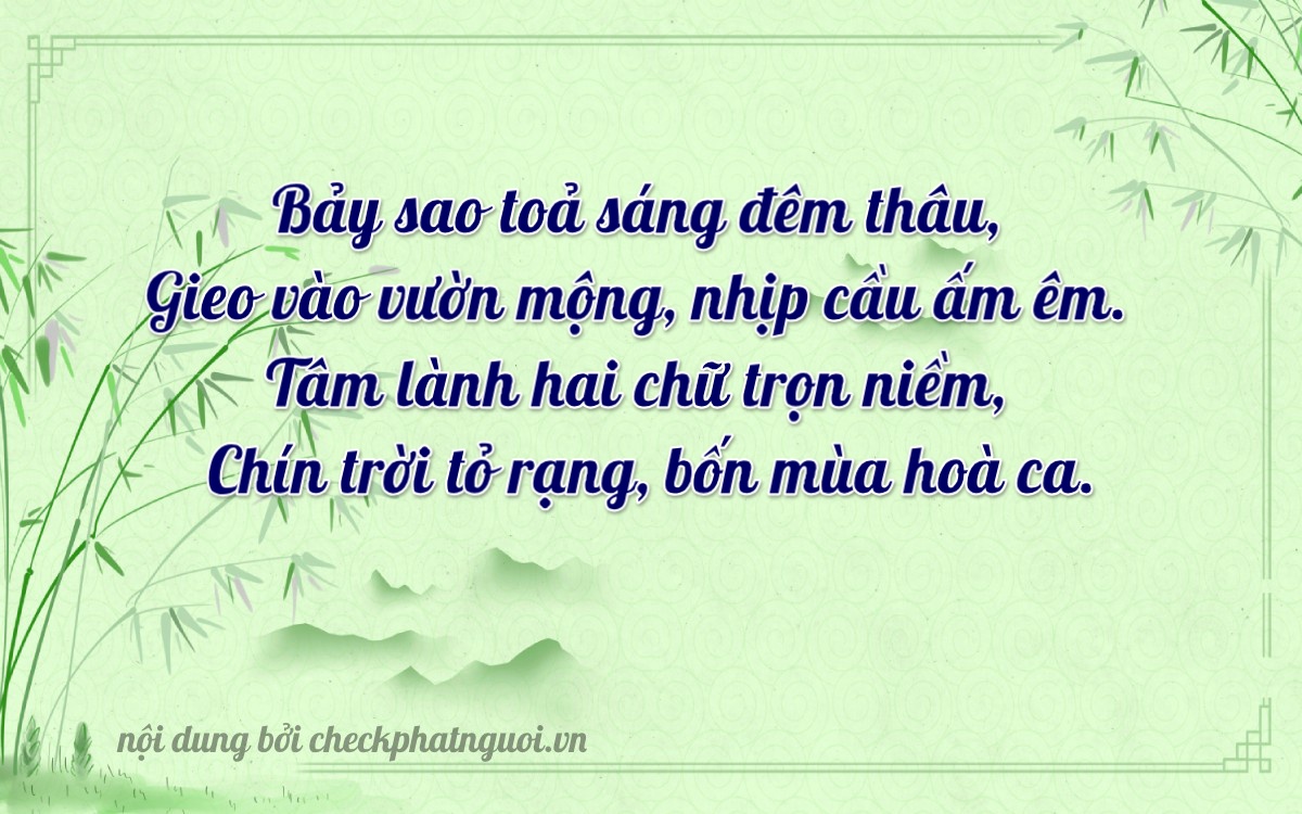 Bài thơ ý nghĩa cho <b>biển số 38A-71298</b> tại website checkphatnguoi.vn