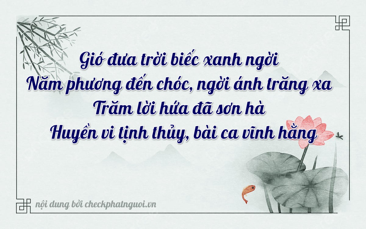 Bài thơ ý nghĩa cho <b>biển số 38AA-39939</b> tại website checkphatnguoi.vn