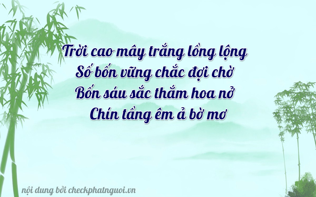 Bài thơ ý nghĩa cho <b>biển số 38AP-04649</b> tại website checkphatnguoi.vn