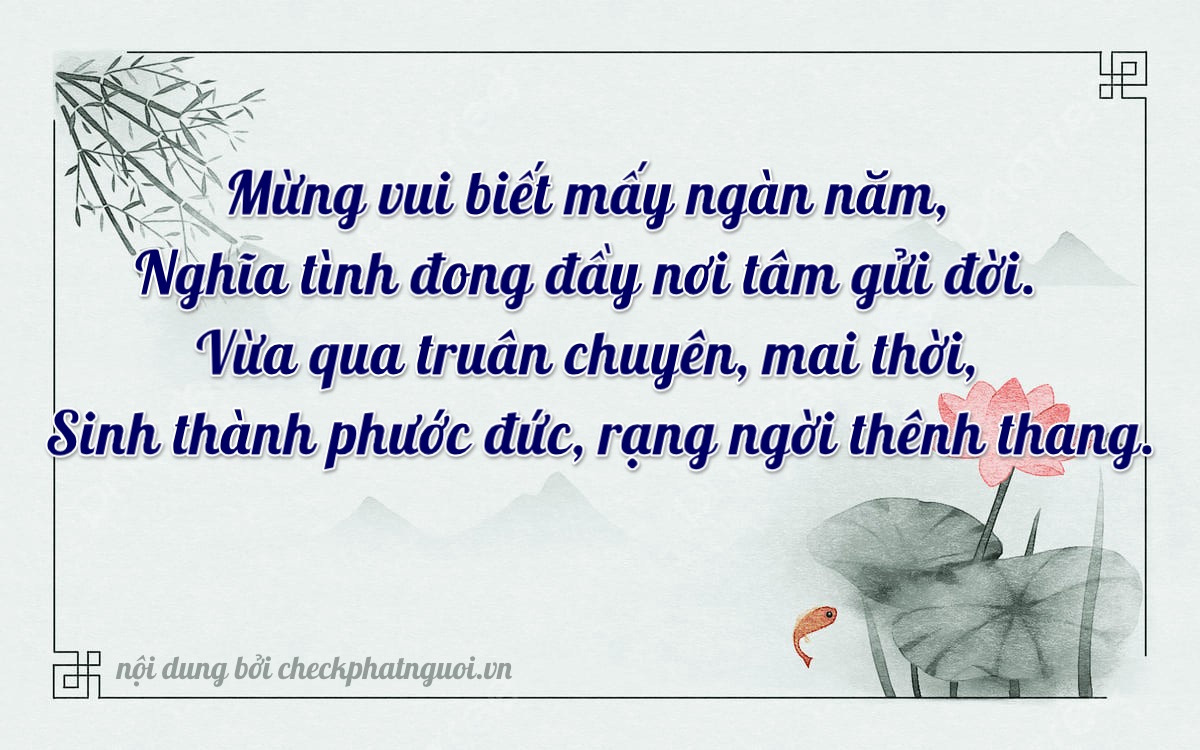 Bài thơ ý nghĩa cho <b>biển số 38C-22709</b> tại website checkphatnguoi.vn