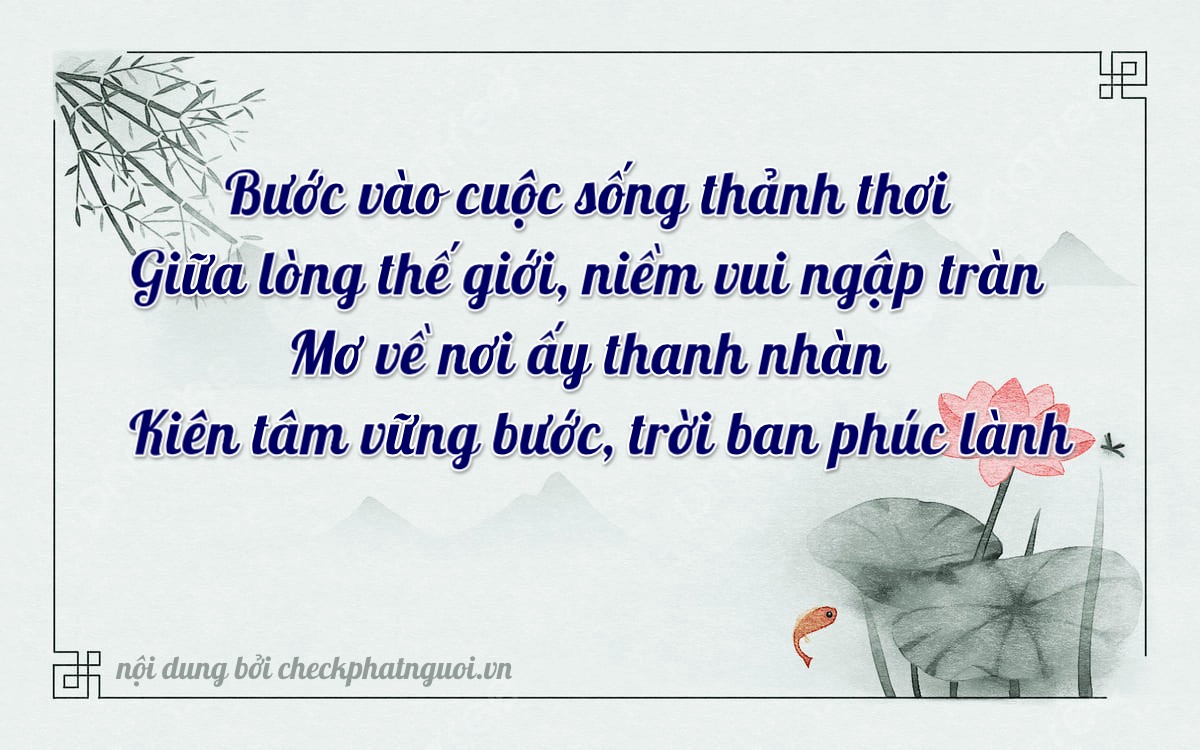 Bài thơ ý nghĩa cho <b>biển số 38D-51028</b> tại website checkphatnguoi.vn