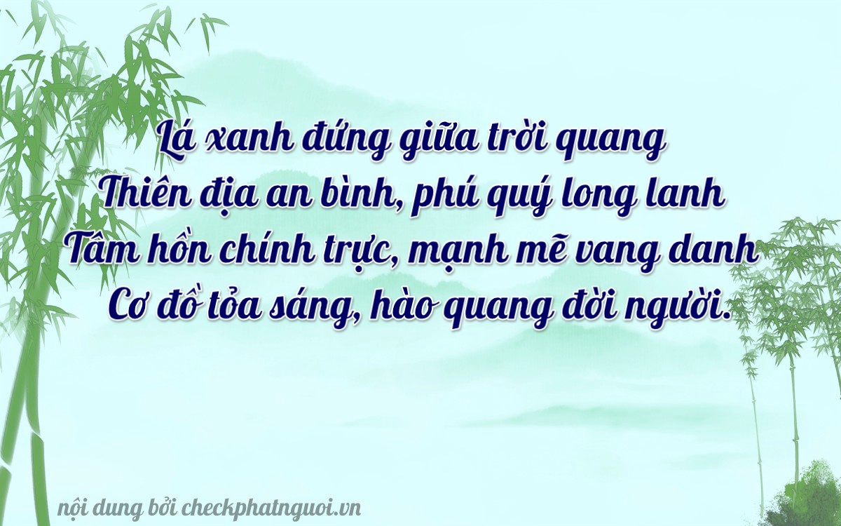 Bài thơ ý nghĩa cho <b>biển số 38H-01888</b> tại website checkphatnguoi.vn