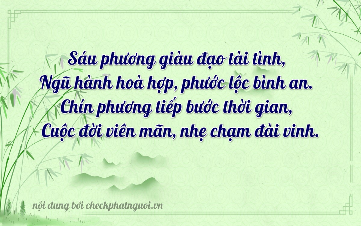 Bài thơ ý nghĩa cho <b>biển số 38K1-65169</b> tại website checkphatnguoi.vn