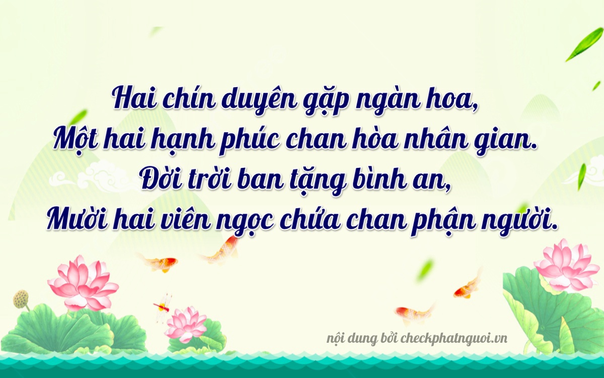 Bài thơ ý nghĩa cho <b>biển số 38L1-29112</b> tại website checkphatnguoi.vn