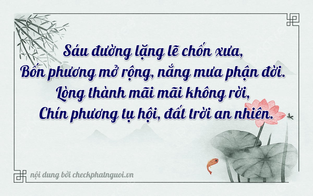 Bài thơ ý nghĩa cho <b>biển số 38M1-34649</b> tại website checkphatnguoi.vn