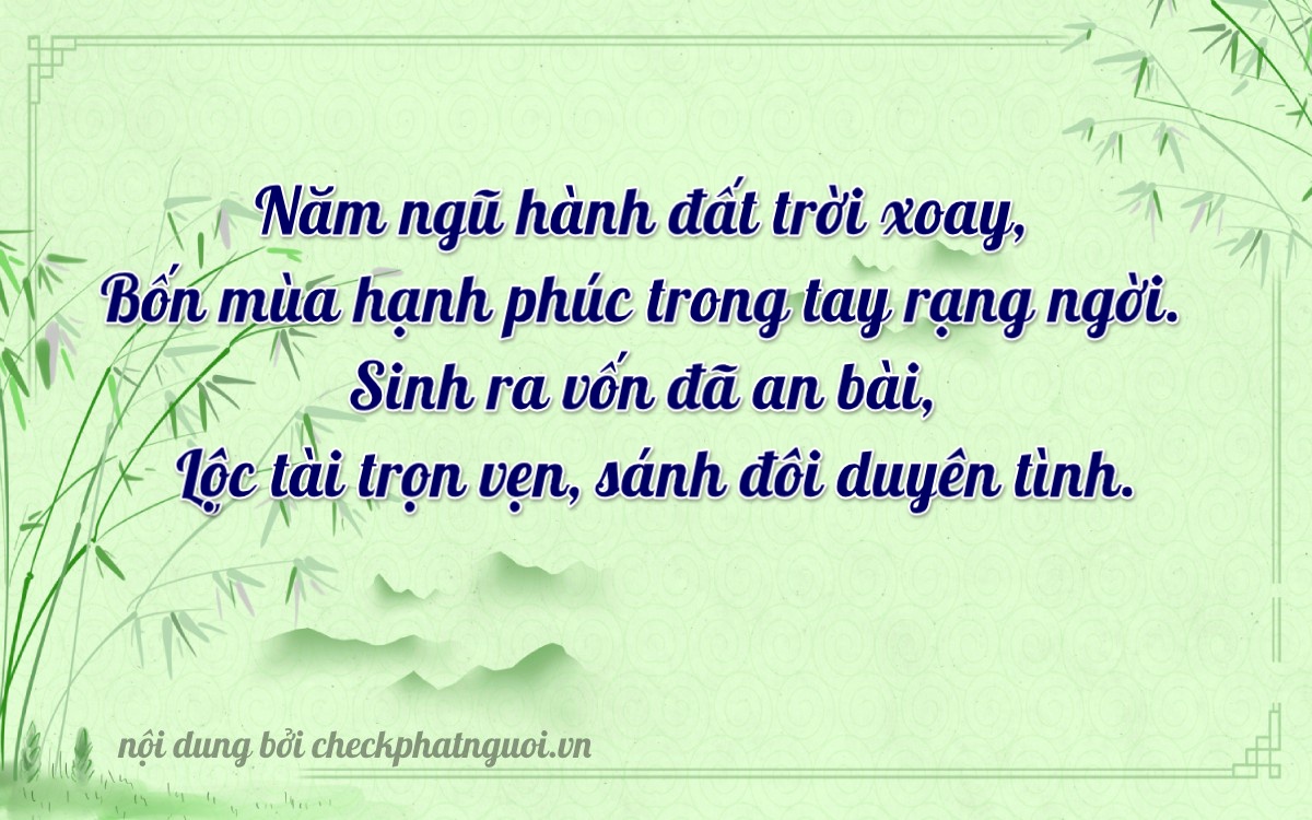 Bài thơ ý nghĩa cho <b>biển số 38P1-50164</b> tại website checkphatnguoi.vn