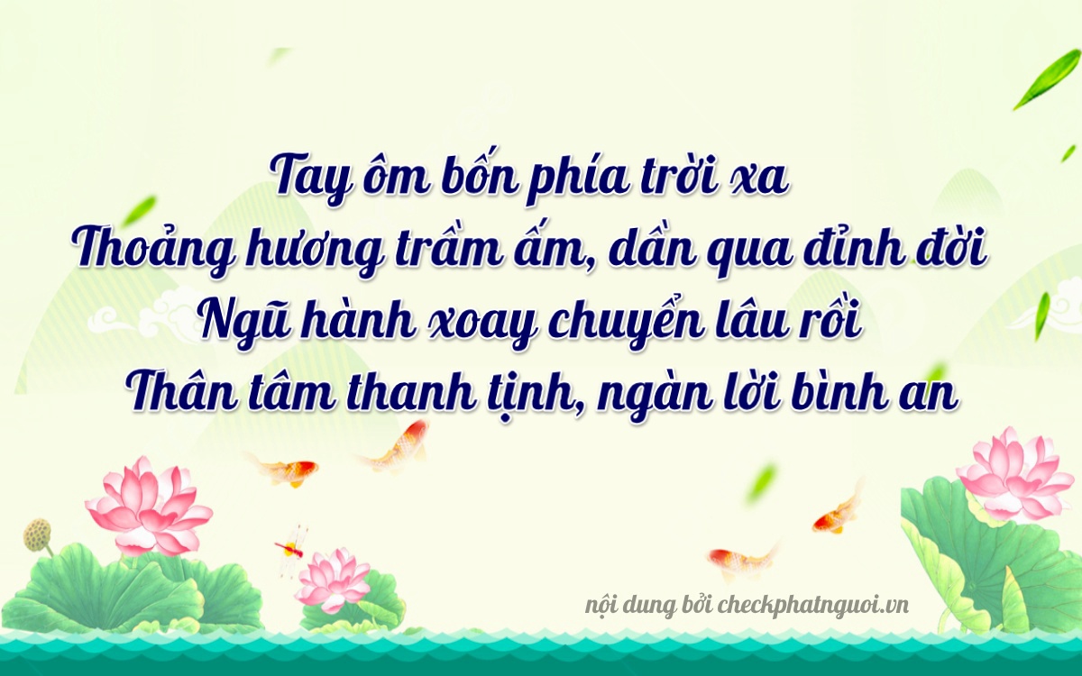 Bài thơ ý nghĩa cho <b>biển số 39673</b> tại website checkphatnguoi.vn
