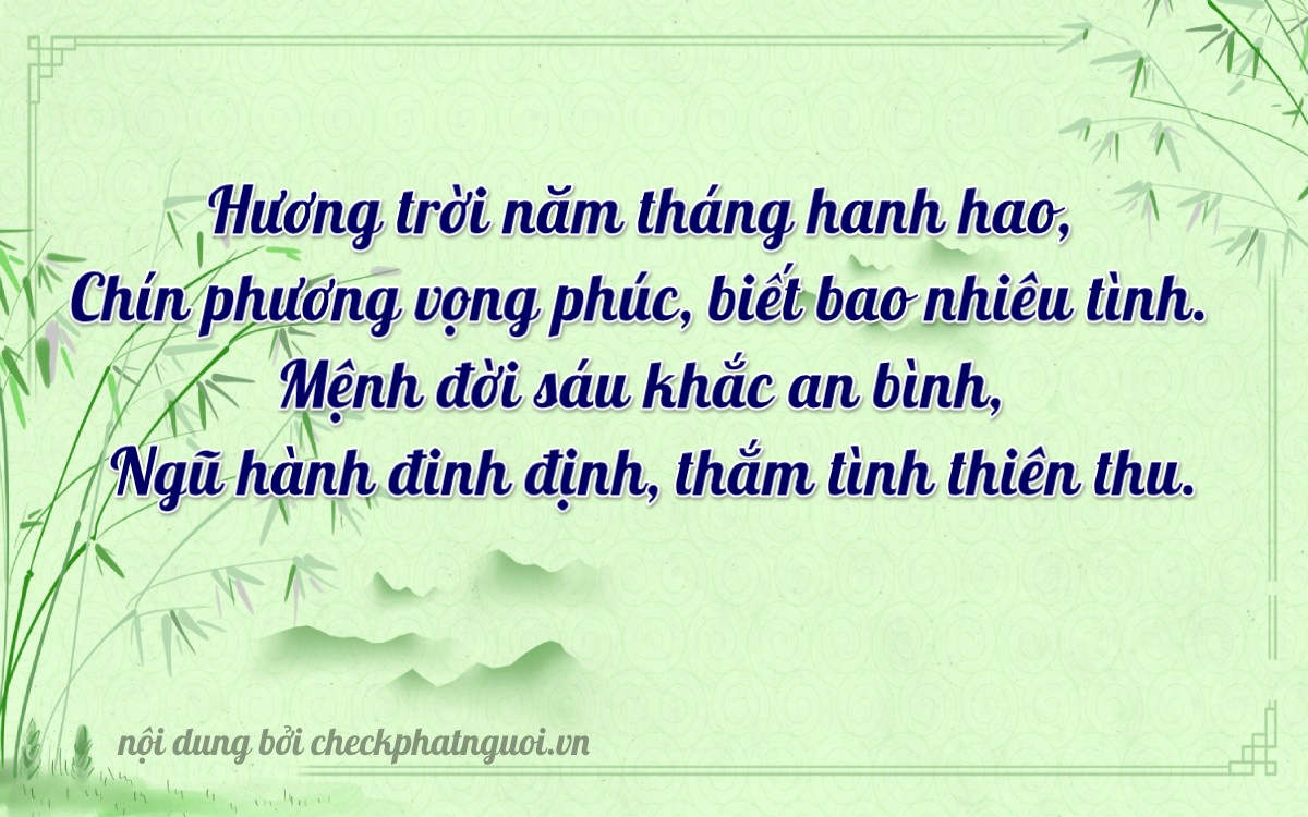 Bài thơ ý nghĩa cho <b>biển số 39F-99360</b> tại website checkphatnguoi.vn