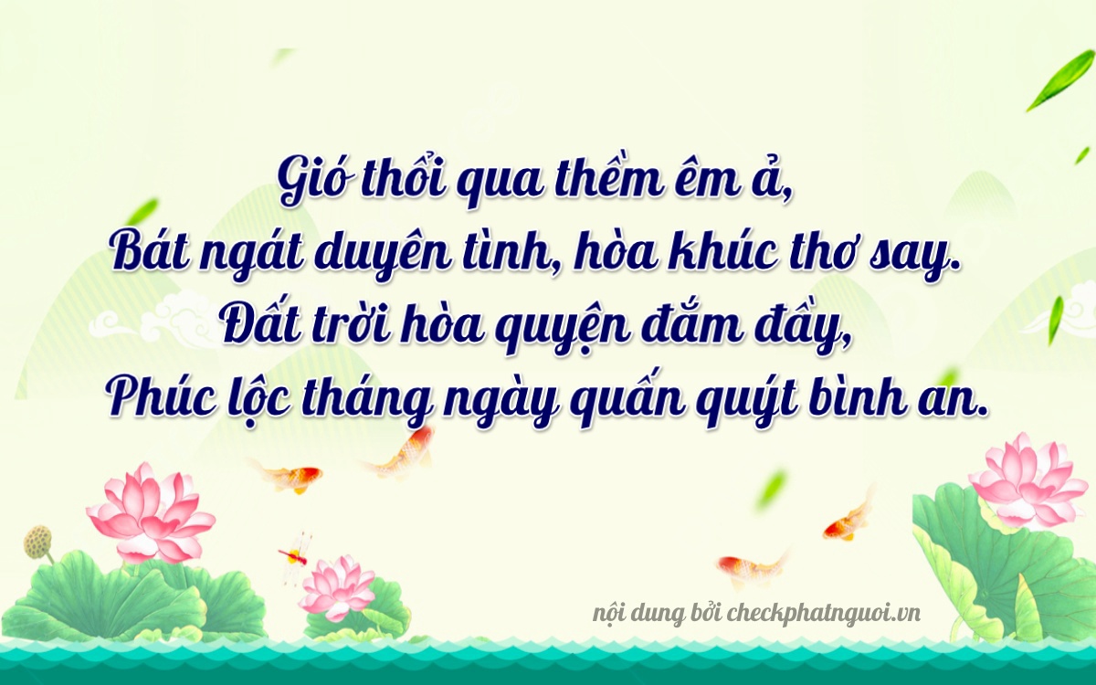 Bài thơ ý nghĩa cho <b>biển số 43A-08228</b> tại website checkphatnguoi.vn