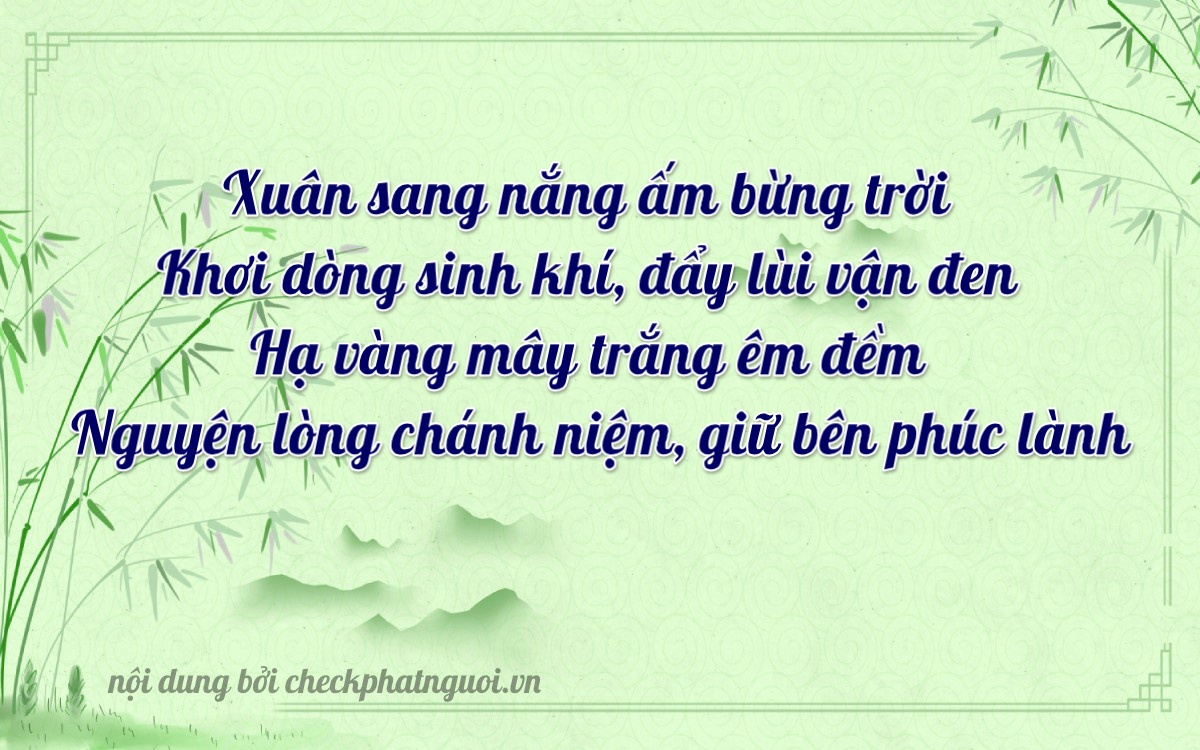 Bài thơ ý nghĩa cho <b>biển số 43A-15338</b> tại website checkphatnguoi.vn