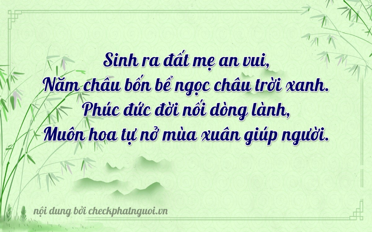 Bài thơ ý nghĩa cho <b>biển số 43A-59129</b> tại website checkphatnguoi.vn