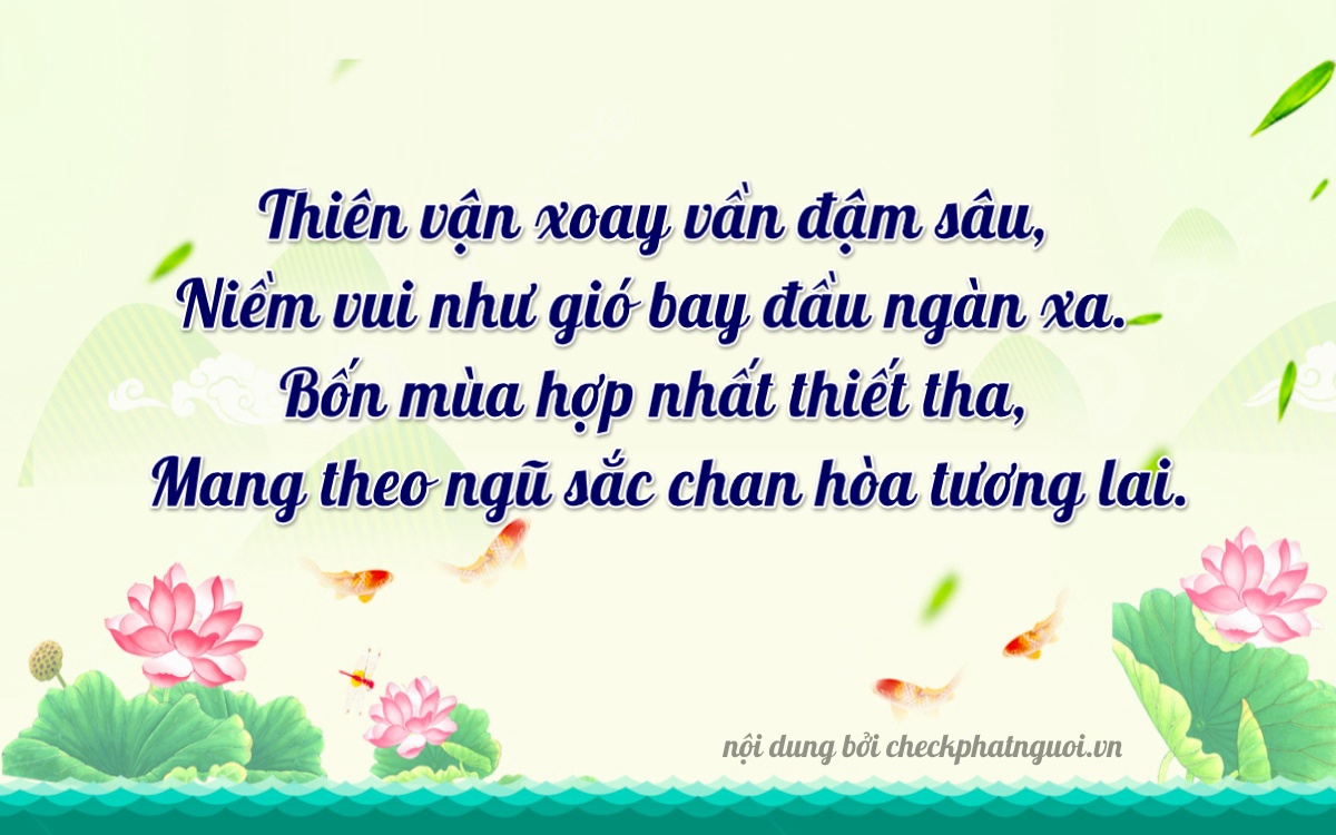 Bài thơ ý nghĩa cho <b>biển số 43A-59912</b> tại website checkphatnguoi.vn