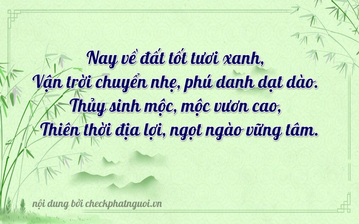Bài thơ ý nghĩa cho <b>biển số 43A-71799</b> tại website checkphatnguoi.vn