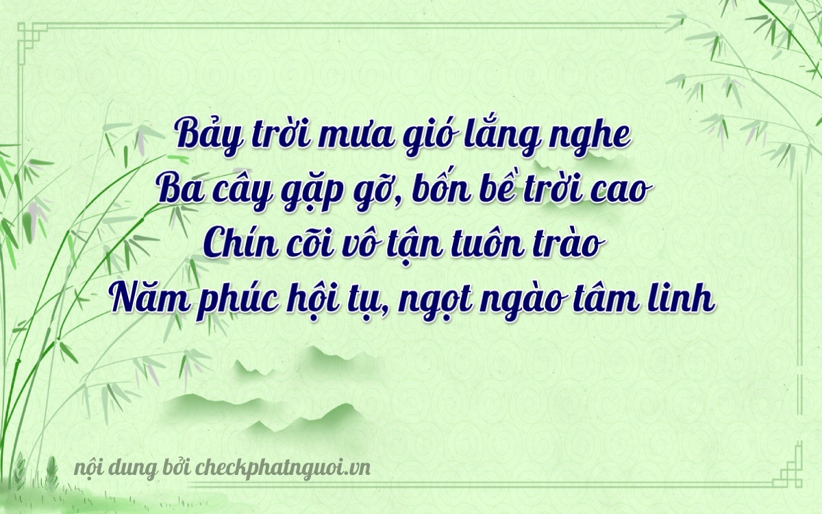 Bài thơ ý nghĩa cho <b>biển số 43A-73975</b> tại website checkphatnguoi.vn