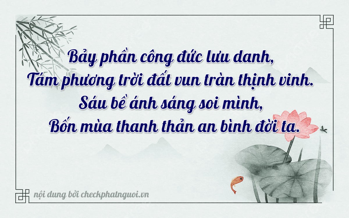 Bài thơ ý nghĩa cho <b>biển số 43A-78642</b> tại website checkphatnguoi.vn