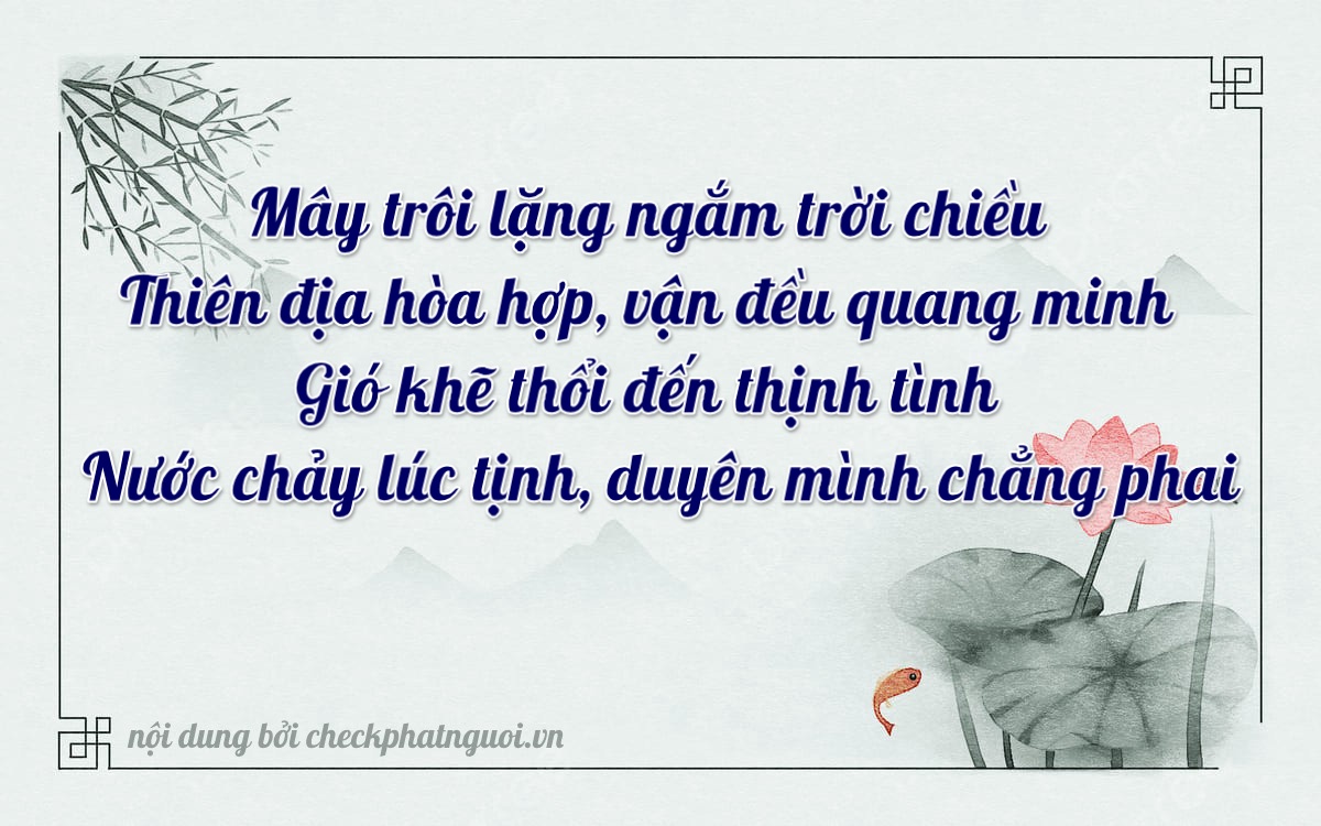 Bài thơ ý nghĩa cho <b>biển số 43A-85467</b> tại website checkphatnguoi.vn