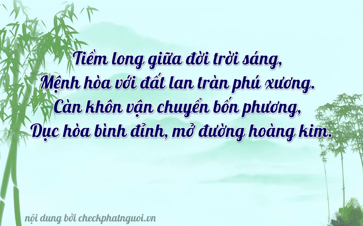 Bài thơ ý nghĩa cho <b>biển số 43A-88342</b> tại website checkphatnguoi.vn