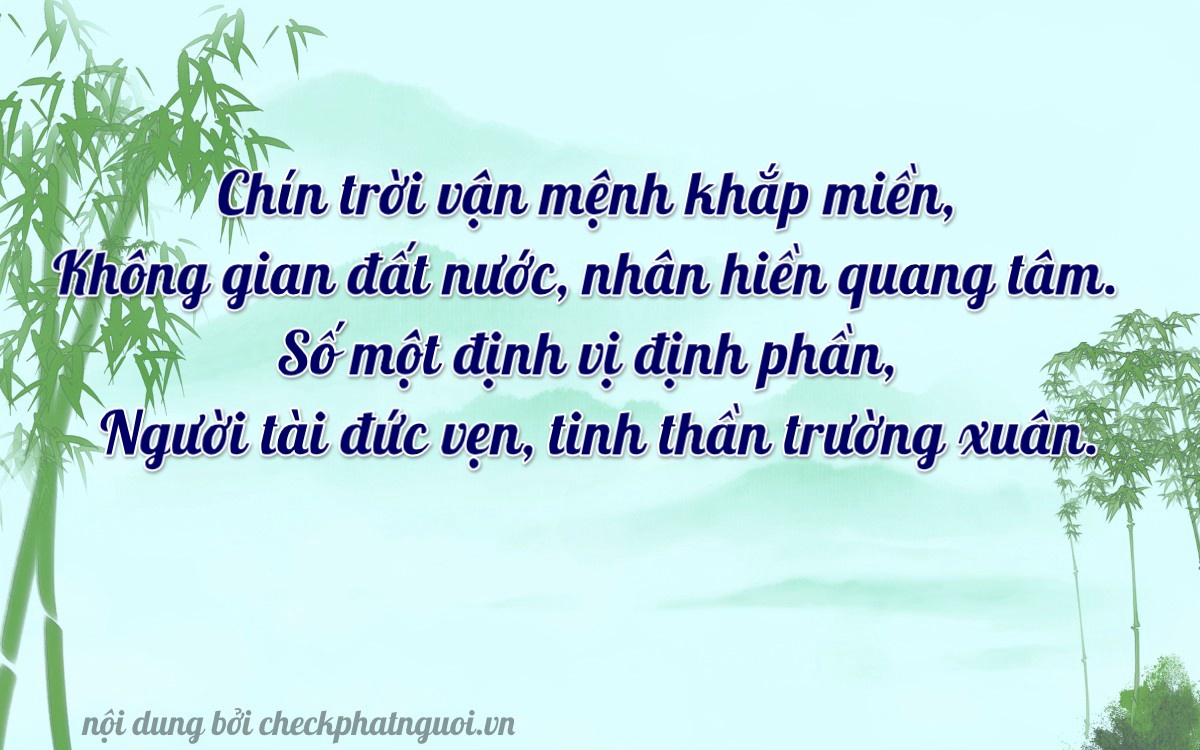 Bài thơ ý nghĩa cho <b>biển số 43A-90113</b> tại website checkphatnguoi.vn