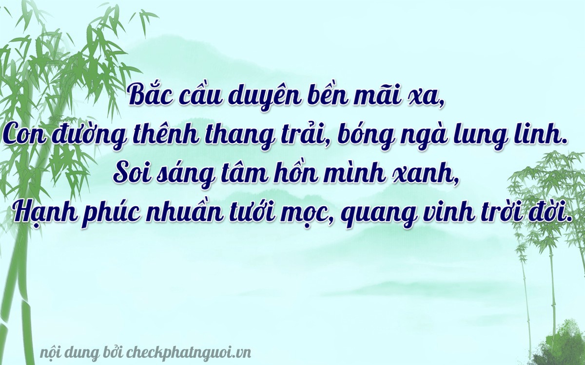 Bài thơ ý nghĩa cho <b>biển số 43A-90167</b> tại website checkphatnguoi.vn