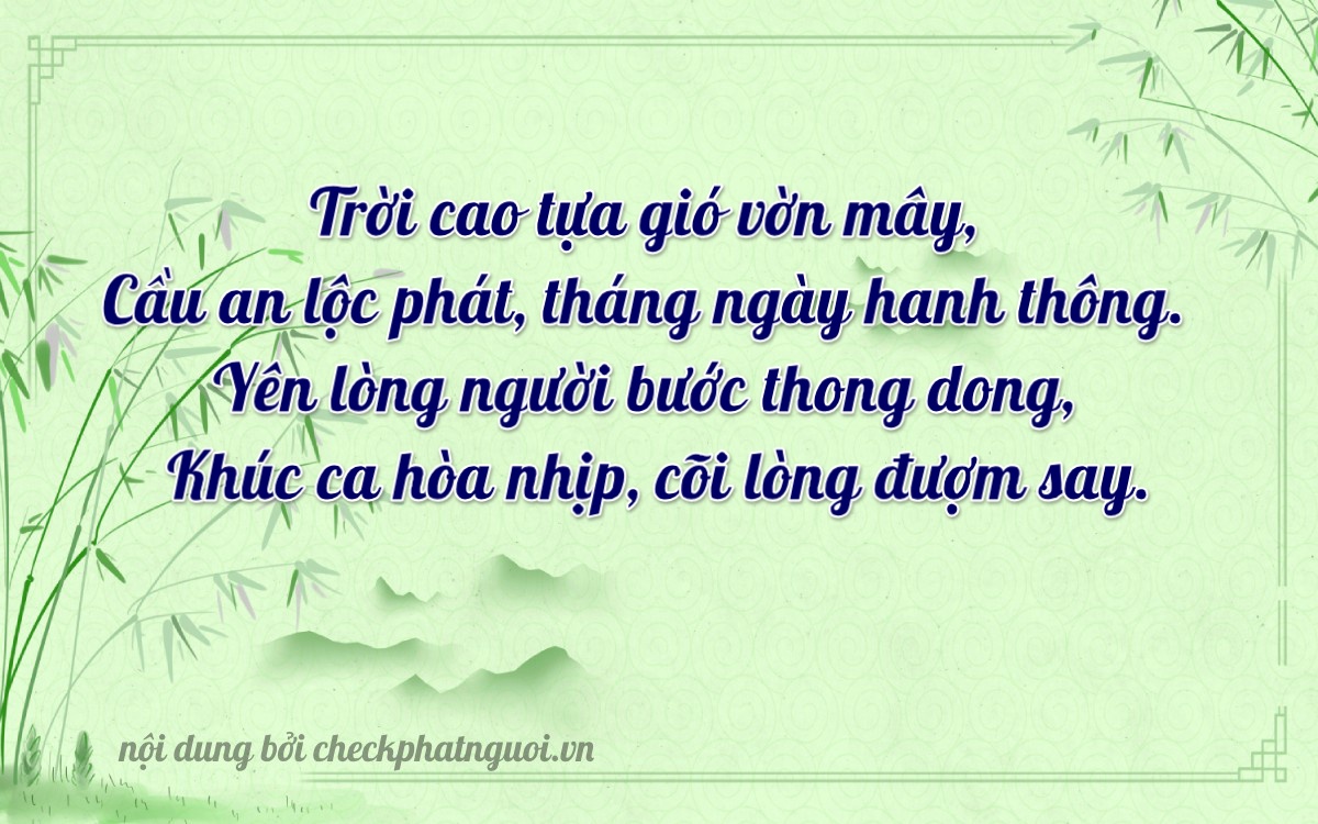 Bài thơ ý nghĩa cho <b>biển số 43A-91973</b> tại website checkphatnguoi.vn