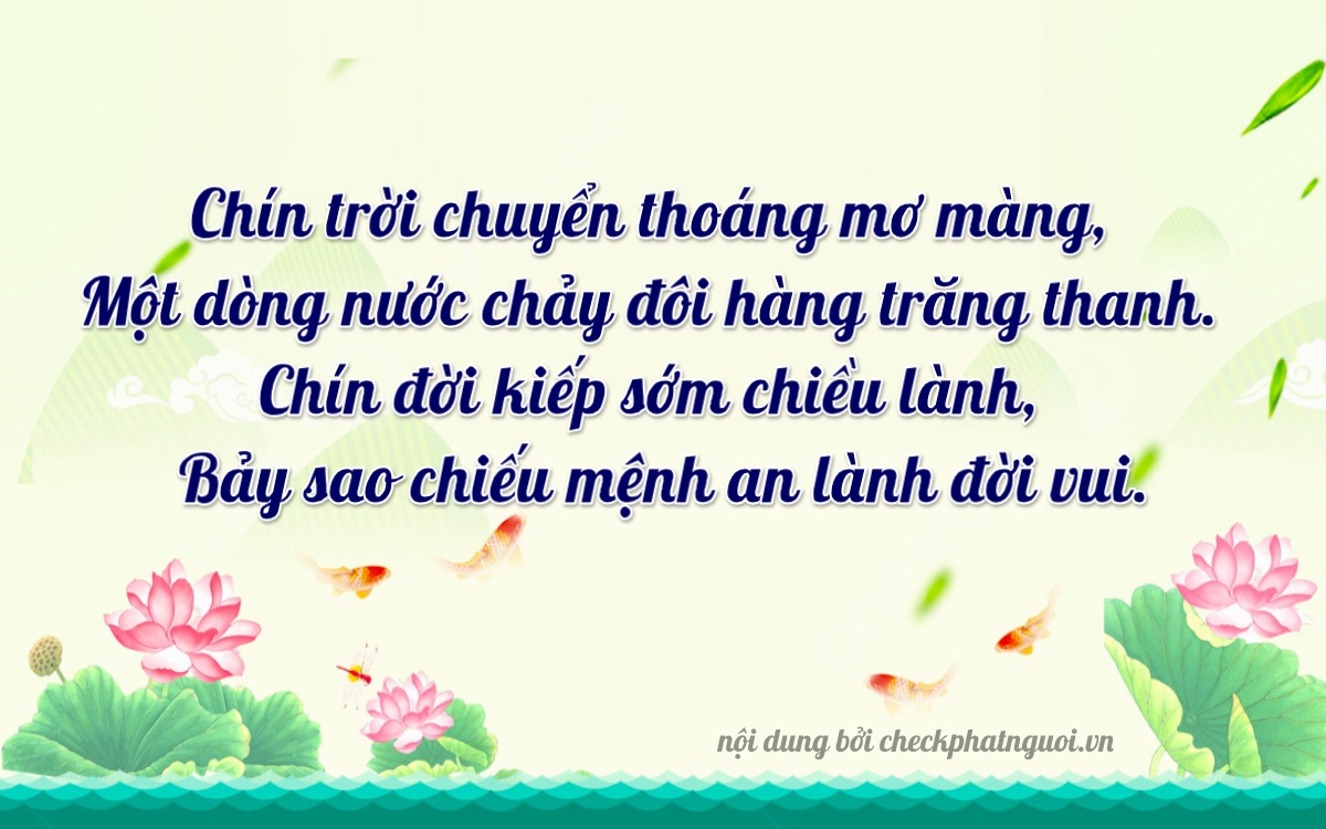 Bài thơ ý nghĩa cho <b>biển số 43A-91976</b> tại website checkphatnguoi.vn