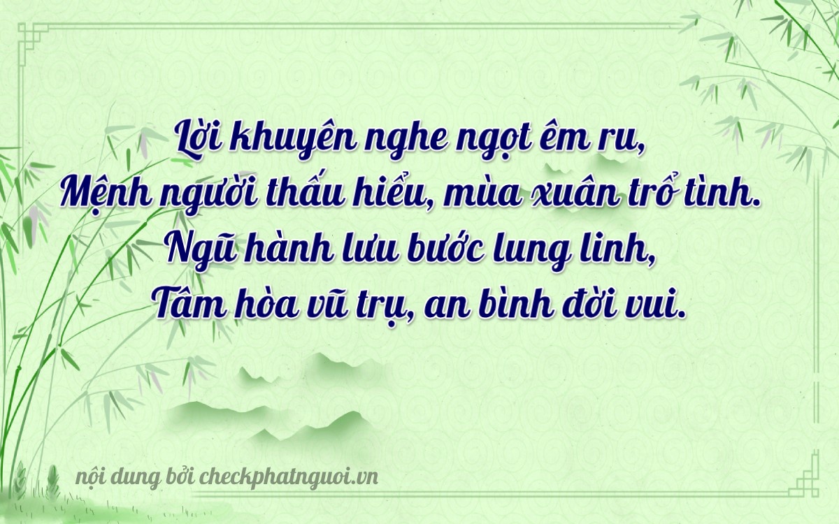 Bài thơ ý nghĩa cho <b>biển số 43A-98528</b> tại website checkphatnguoi.vn