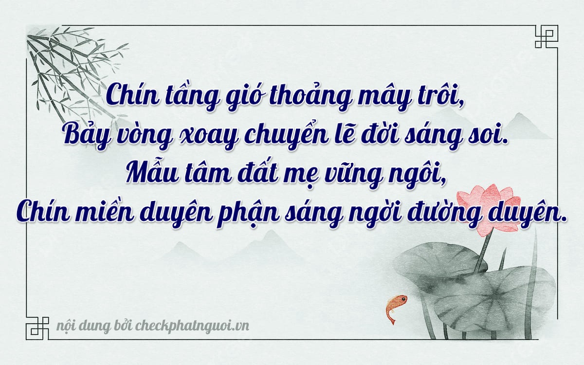 Bài thơ ý nghĩa cho <b>biển số 43A-98739</b> tại website checkphatnguoi.vn