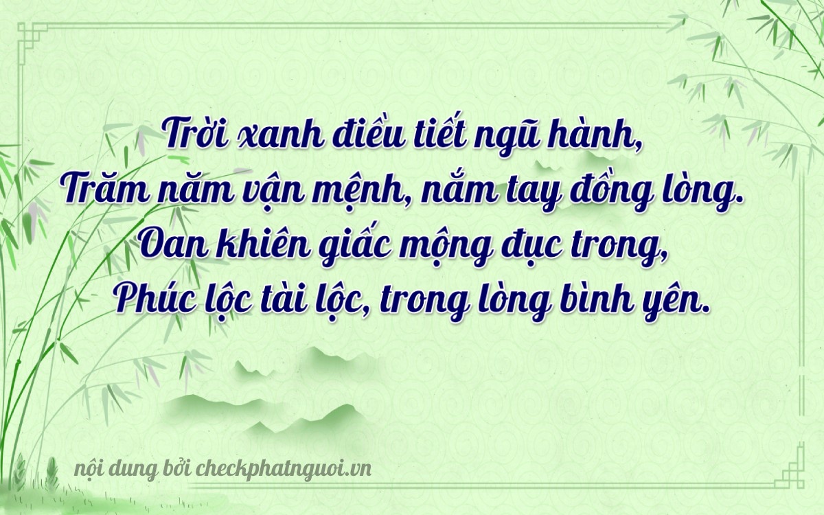 Bài thơ ý nghĩa cho <b>biển số 43AB-19078</b> tại website checkphatnguoi.vn