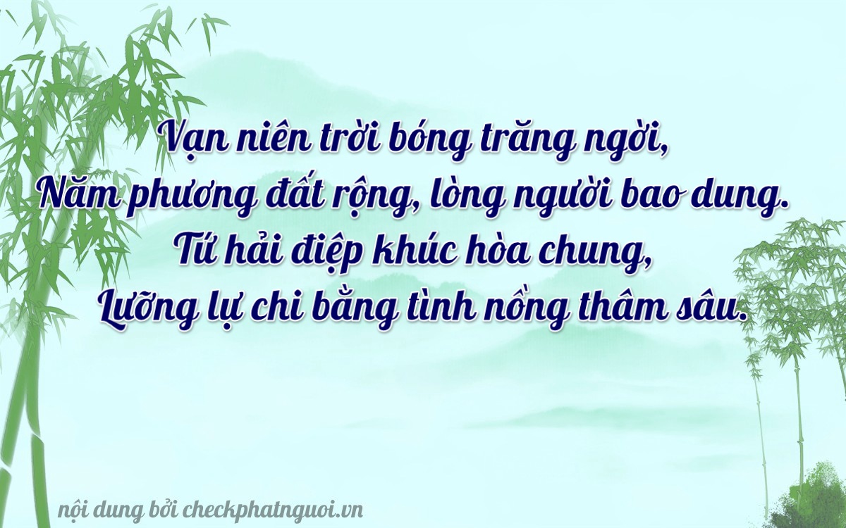 Bài thơ ý nghĩa cho <b>biển số 43AF-05472</b> tại website checkphatnguoi.vn