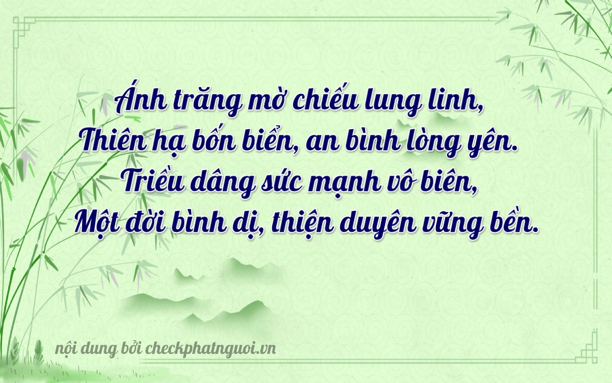 Bài thơ ý nghĩa cho <b>biển số 43B-10293</b> tại website checkphatnguoi.vn