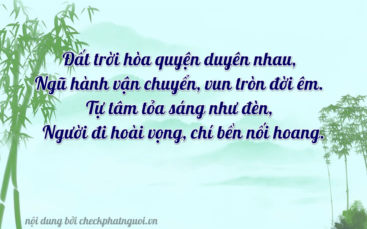Bài thơ ý nghĩa cho <b>biển số 43C1-85236</b> tại website checkphatnguoi.vn