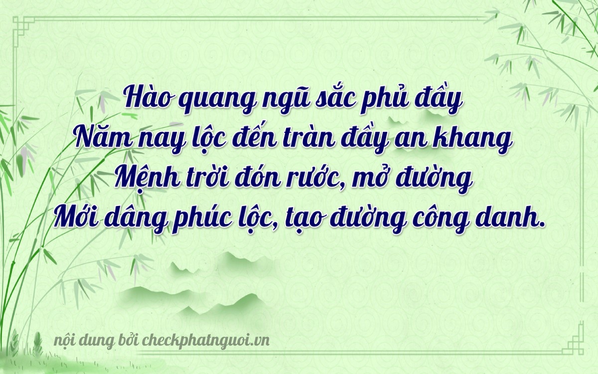 Bài thơ ý nghĩa cho <b>biển số 43C-25222</b> tại website checkphatnguoi.vn