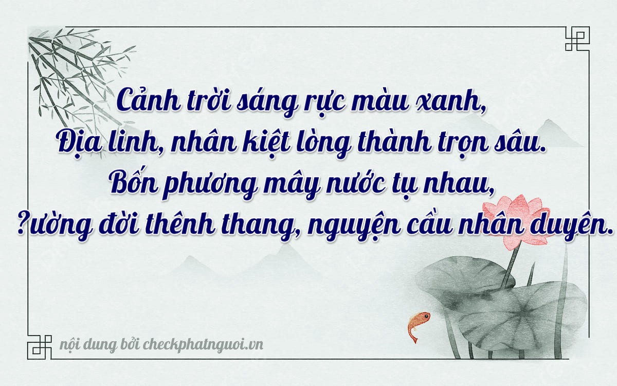 Bài thơ ý nghĩa cho <b>biển số 43E-02244</b> tại website checkphatnguoi.vn