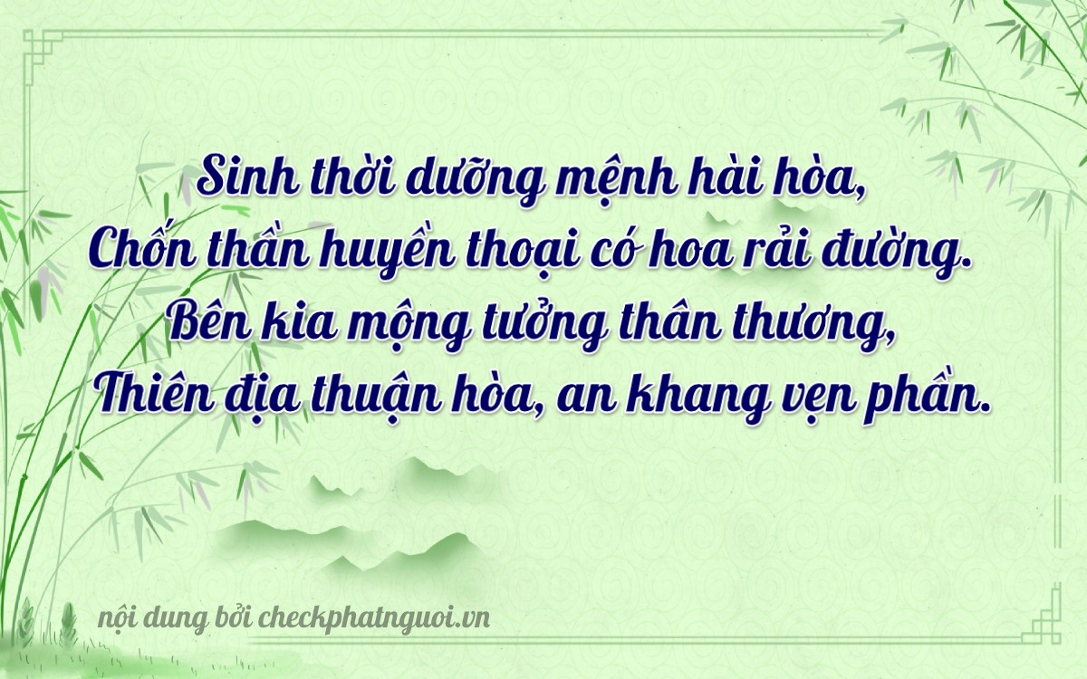 Bài thơ ý nghĩa cho <b>biển số 43G1-14892</b> tại website checkphatnguoi.vn