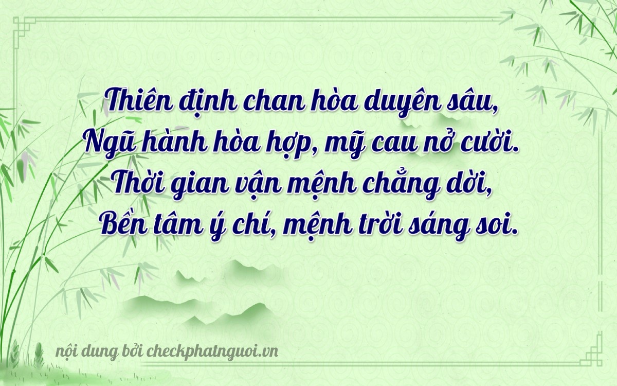 Bài thơ ý nghĩa cho <b>biển số 43H-07089</b> tại website checkphatnguoi.vn