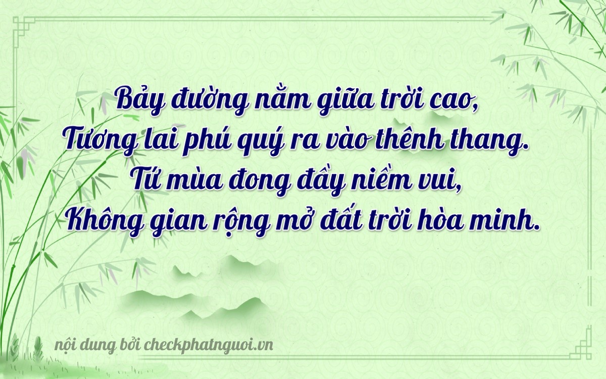 Bài thơ ý nghĩa cho <b>biển số 43H-07480</b> tại website checkphatnguoi.vn