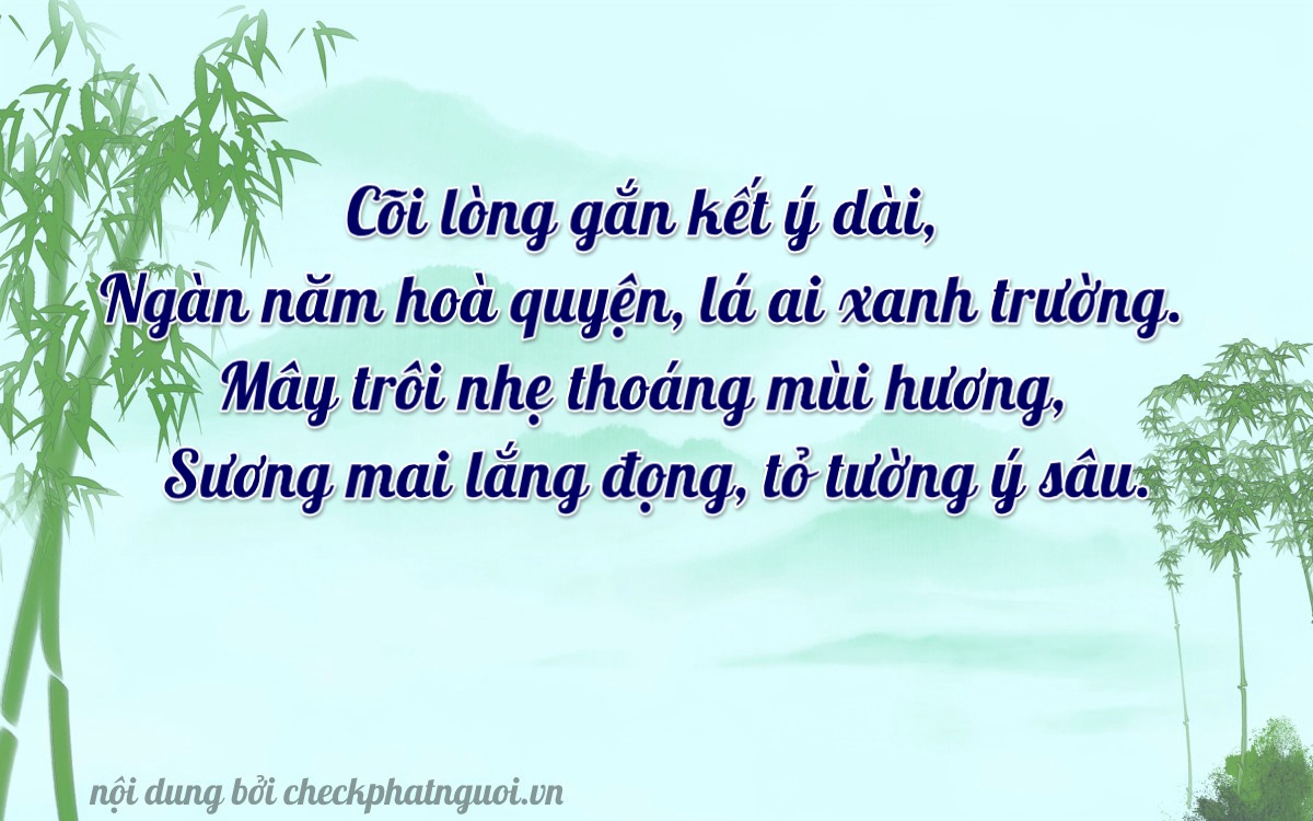 Bài thơ ý nghĩa cho <b>biển số 45222</b> tại website checkphatnguoi.vn