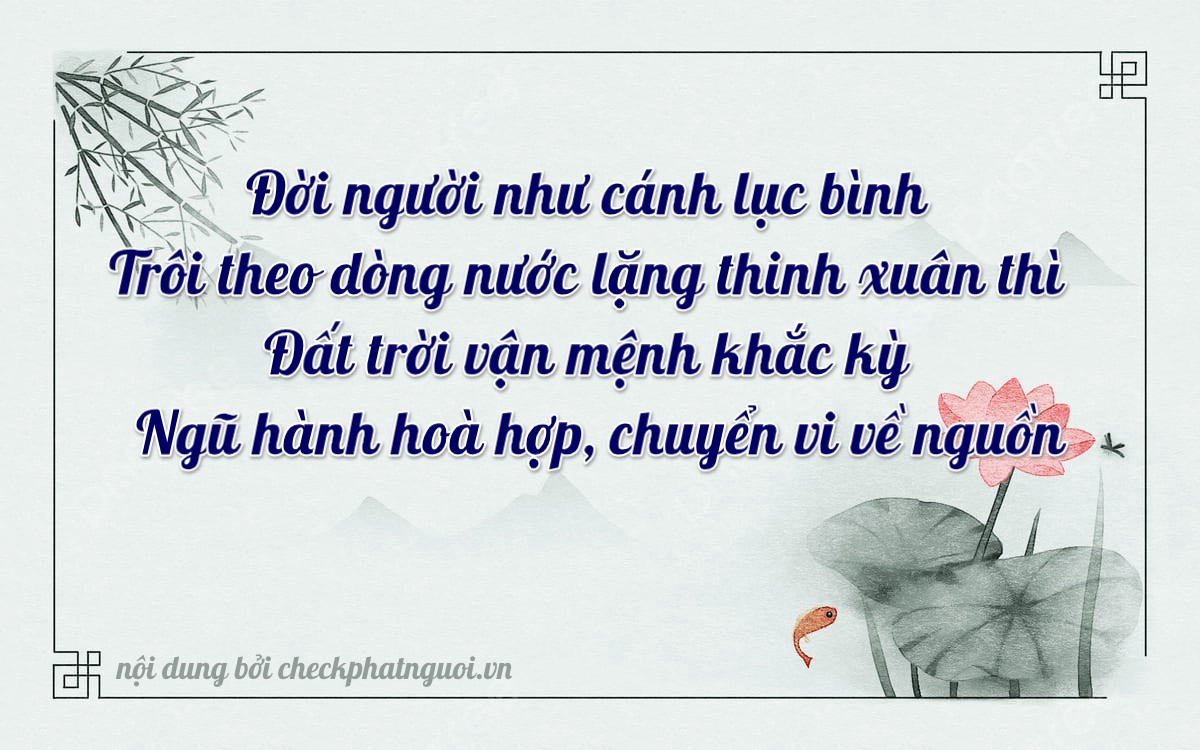 Bài thơ ý nghĩa cho <b>biển số 47A-08159</b> tại website checkphatnguoi.vn