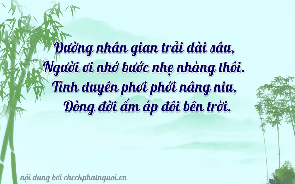 Bài thơ ý nghĩa cho <b>biển số 47A-09473</b> tại website checkphatnguoi.vn