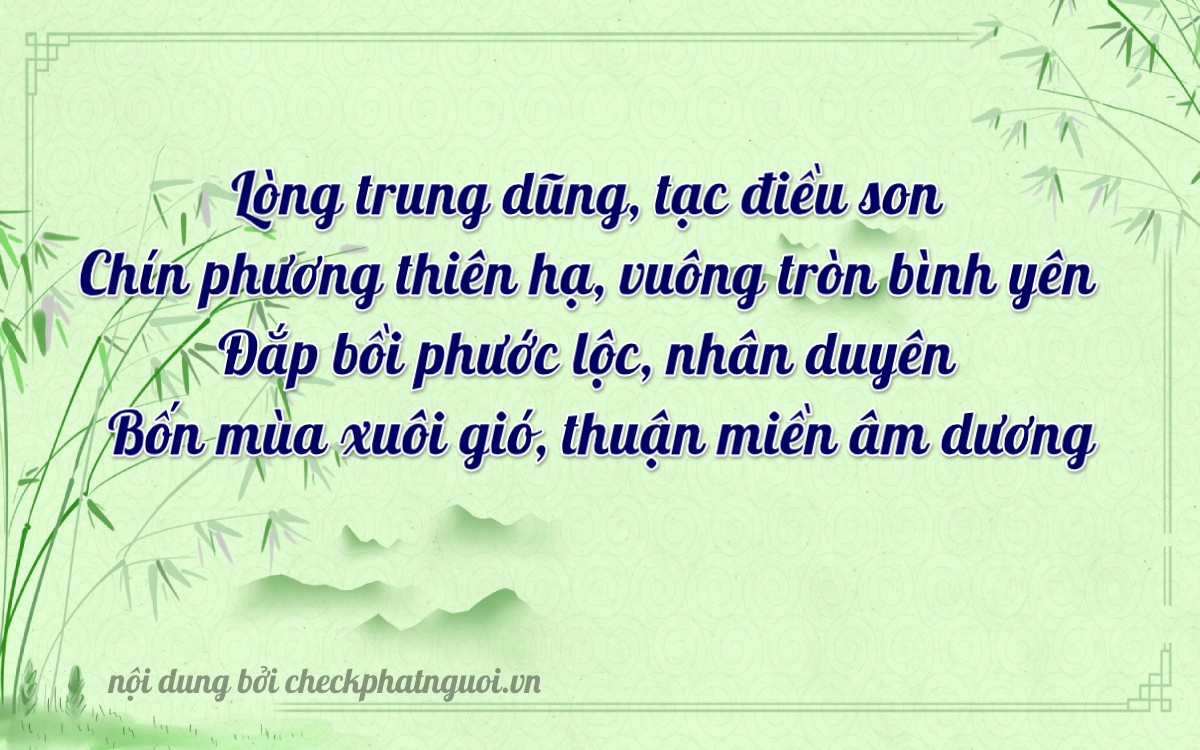 Bài thơ ý nghĩa cho <b>biển số 47A-36600</b> tại website checkphatnguoi.vn