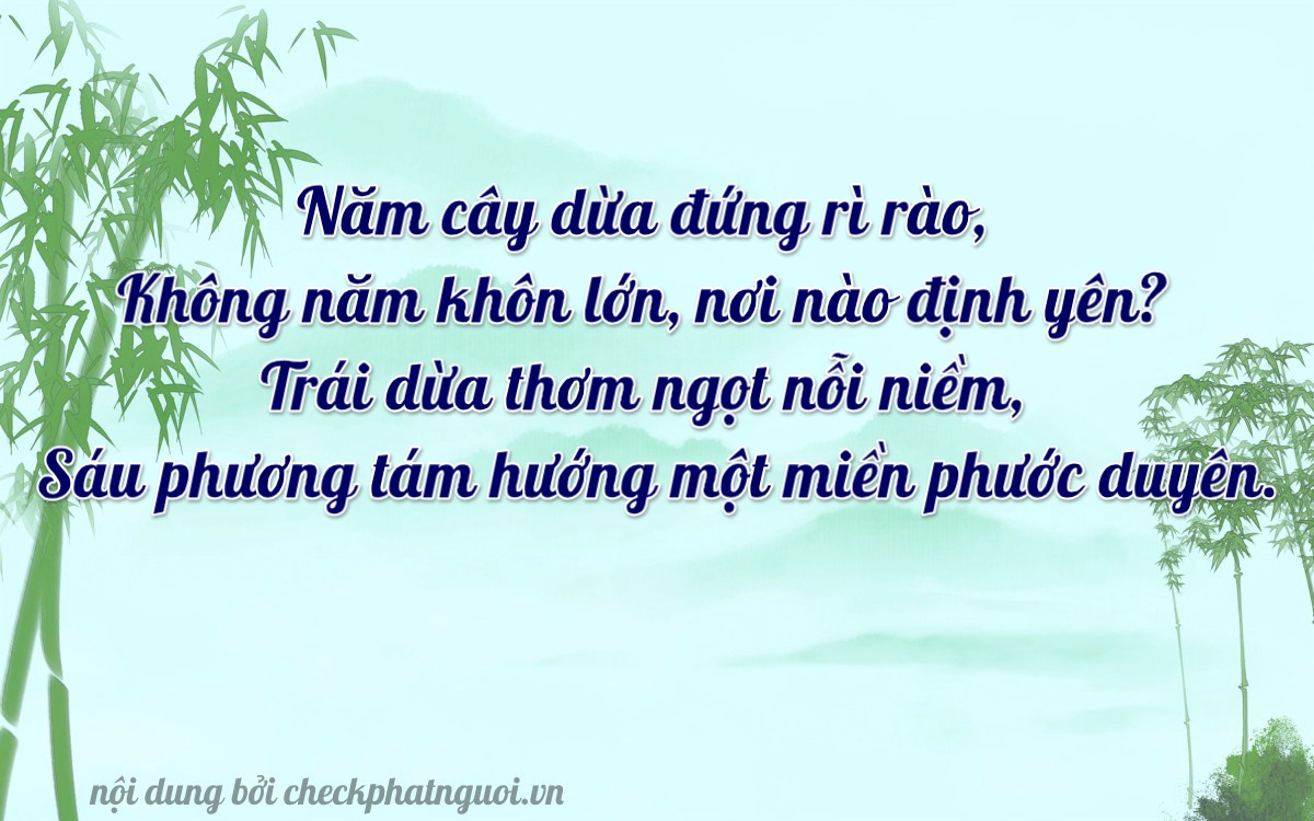 Bài thơ ý nghĩa cho <b>biển số 47A-50761</b> tại website checkphatnguoi.vn