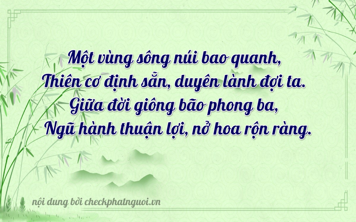 Bài thơ ý nghĩa cho <b>biển số 47A-60861</b> tại website checkphatnguoi.vn