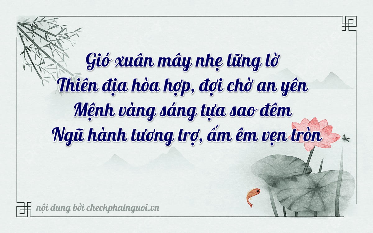 Bài thơ ý nghĩa cho <b>biển số 47B-06668</b> tại website checkphatnguoi.vn