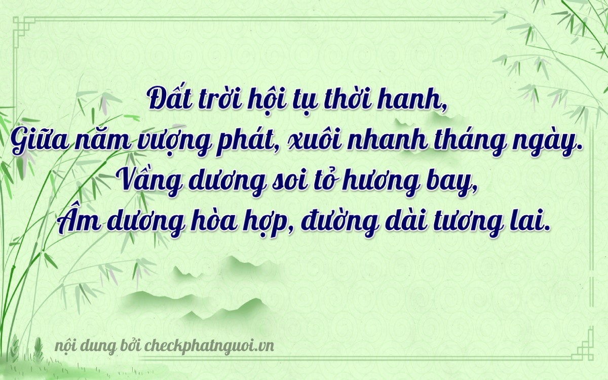 Bài thơ ý nghĩa cho <b>biển số 47B2-25934</b> tại website checkphatnguoi.vn
