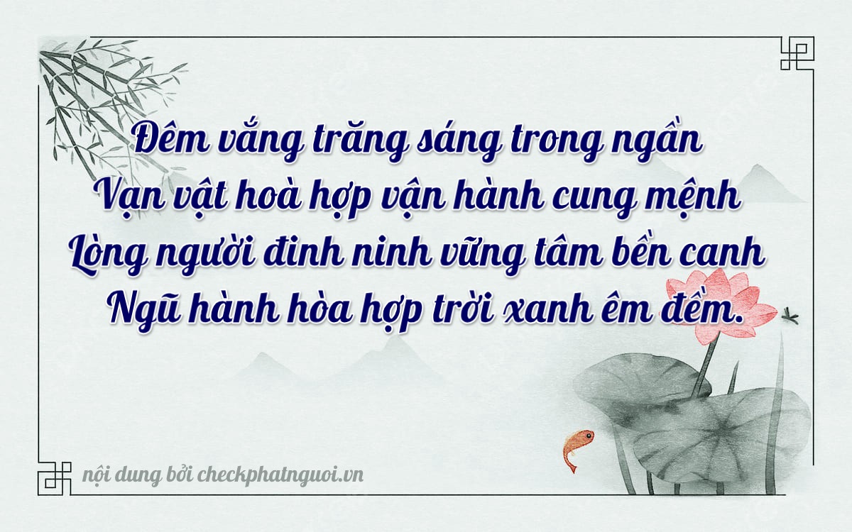 Bài thơ ý nghĩa cho <b>biển số 47B2-63438</b> tại website checkphatnguoi.vn