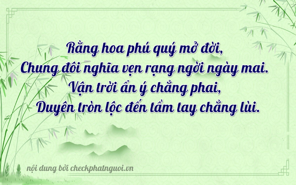 Bài thơ ý nghĩa cho <b>biển số 47B2-92473</b> tại website checkphatnguoi.vn