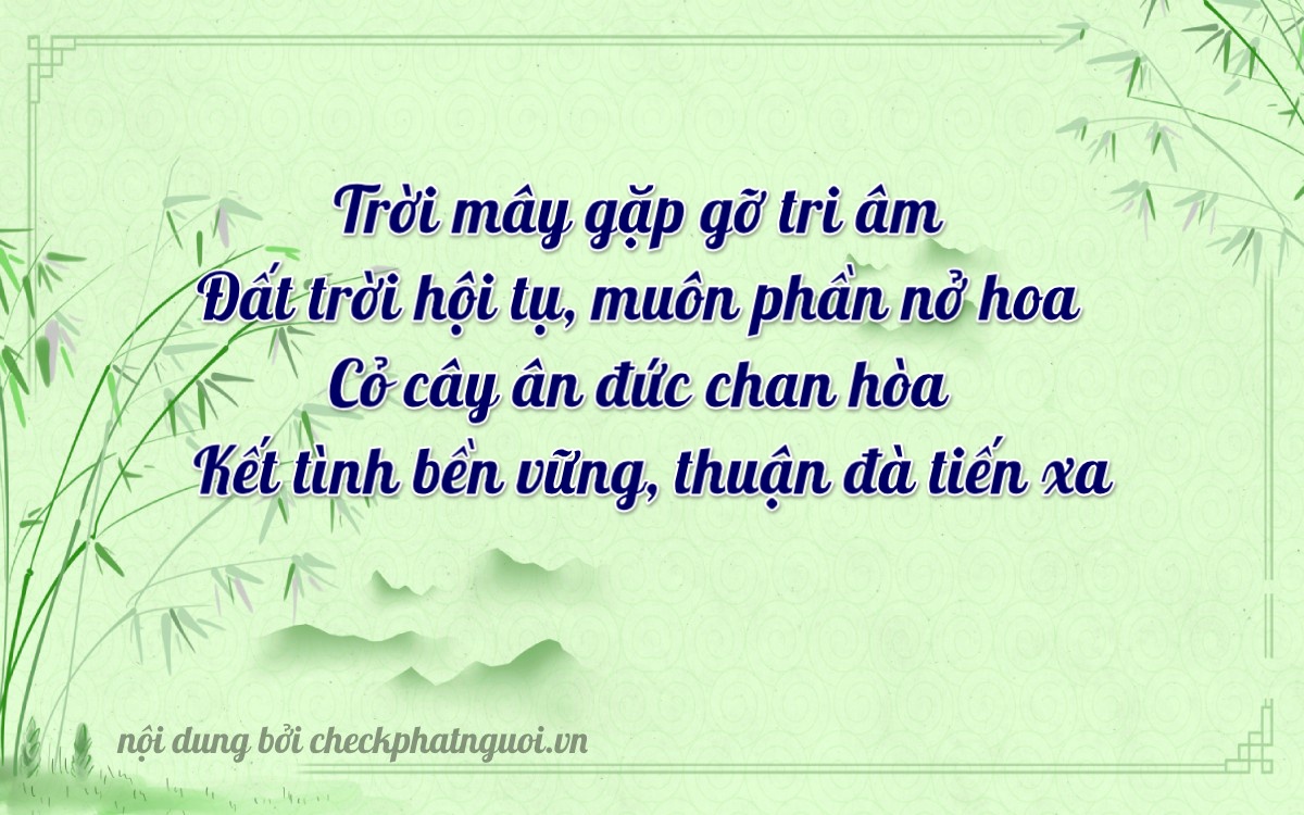 Bài thơ ý nghĩa cho <b>biển số 47C-08300</b> tại website checkphatnguoi.vn