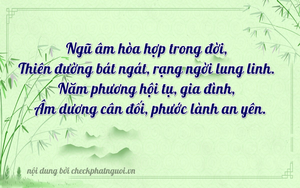 Bài thơ ý nghĩa cho <b>biển số 47C-35453</b> tại website checkphatnguoi.vn