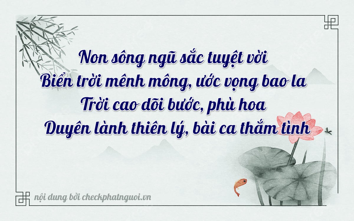 Bài thơ ý nghĩa cho <b>biển số 47D1-59687</b> tại website checkphatnguoi.vn