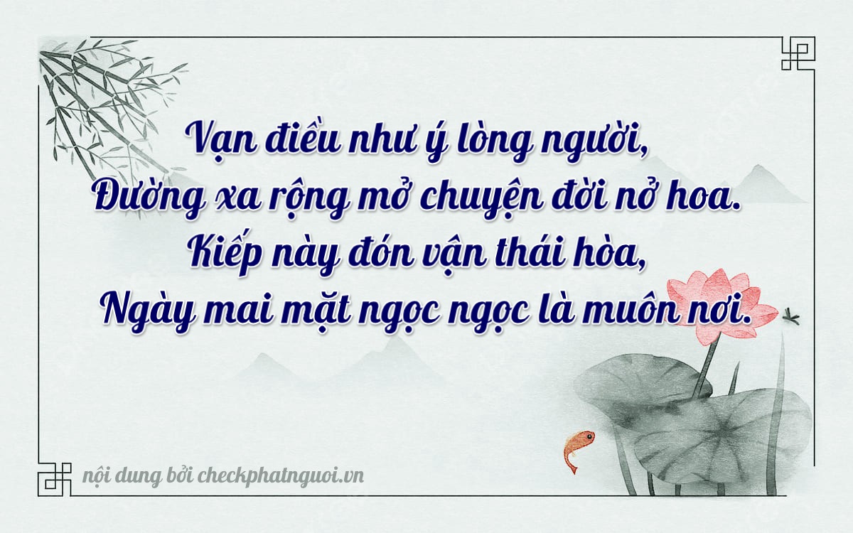 Bài thơ ý nghĩa cho <b>biển số 47L1-27976</b> tại website checkphatnguoi.vn